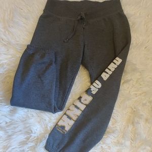 Pink athletic pants Gray sz XS